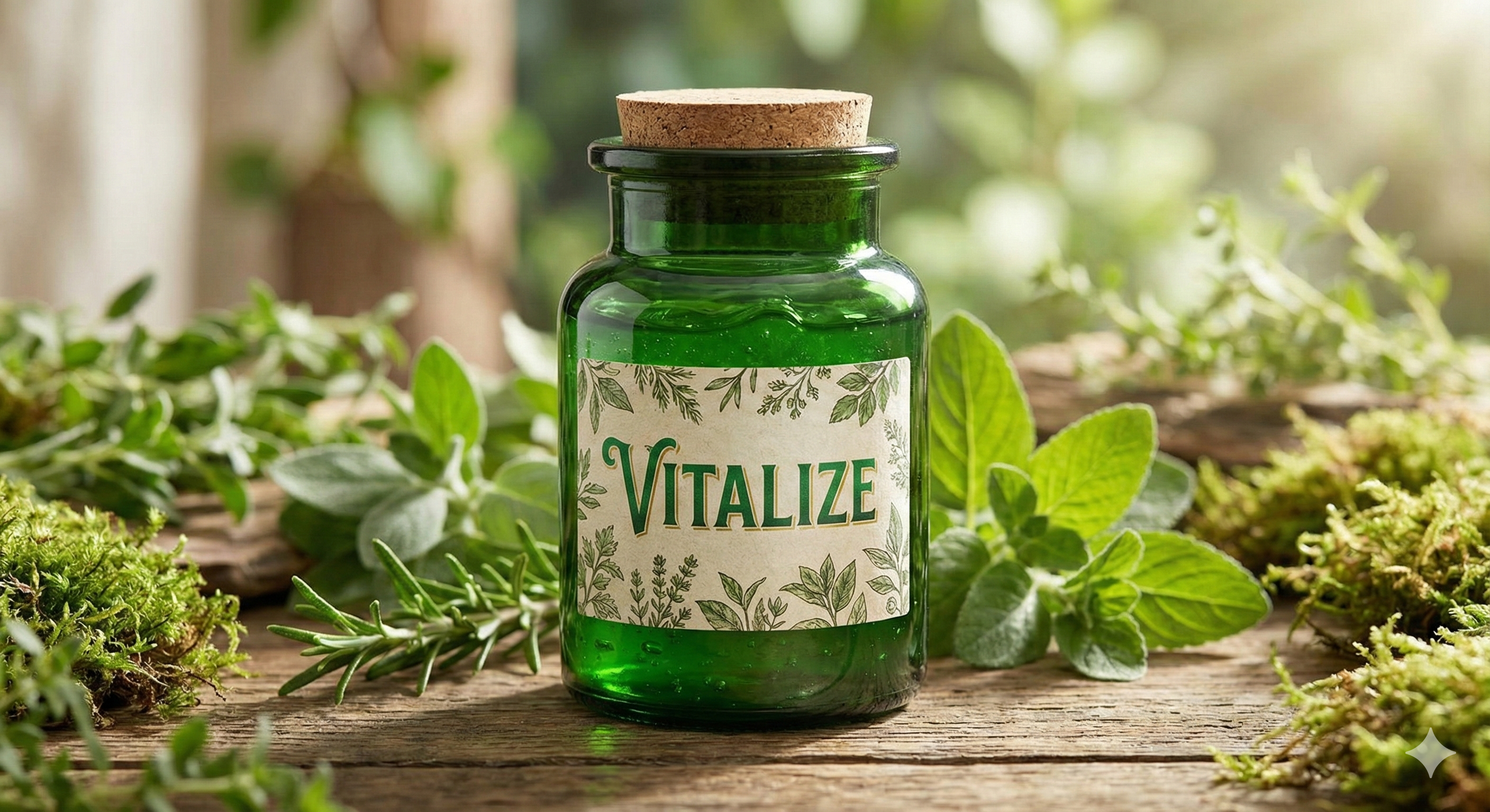 Vitalize supplement bottle